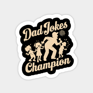 Dad Jokes Champion | Father's Day | Dad Lover gifts Sticker